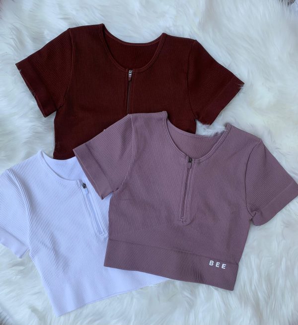 Crop top de cierre