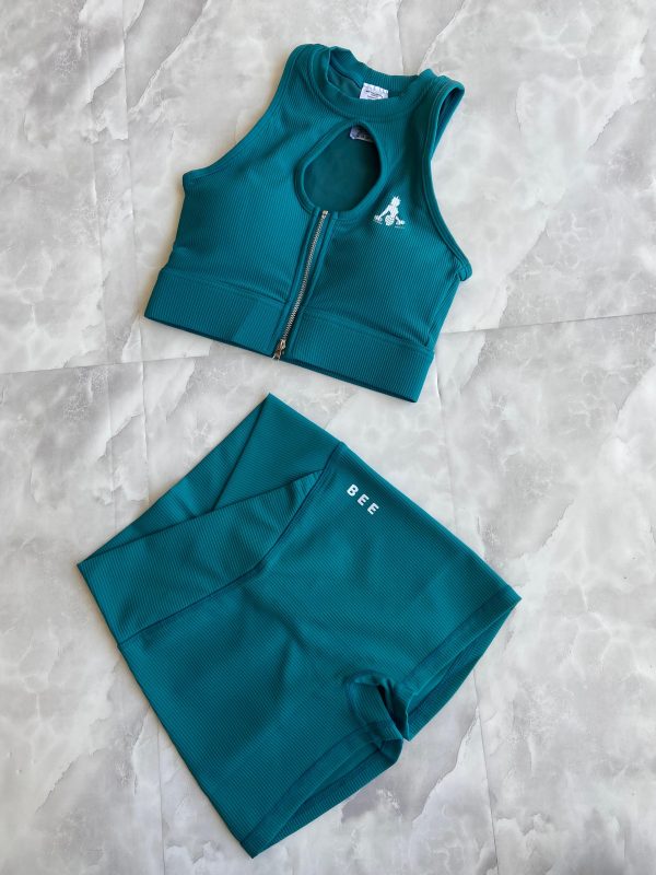 Set hot seamless top con hueco